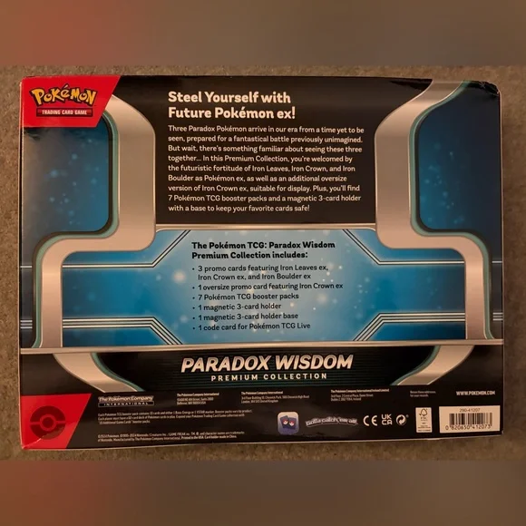 Pokemon Paradox Wisdom Premium Collection Box